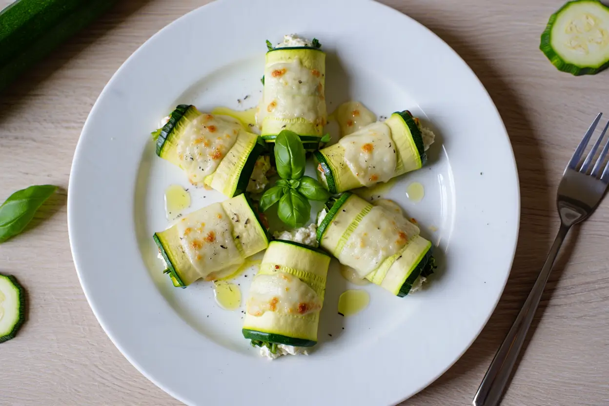 Canelones de calabacín: una receta rápida y sencilla para aprovechar la verdura del verano