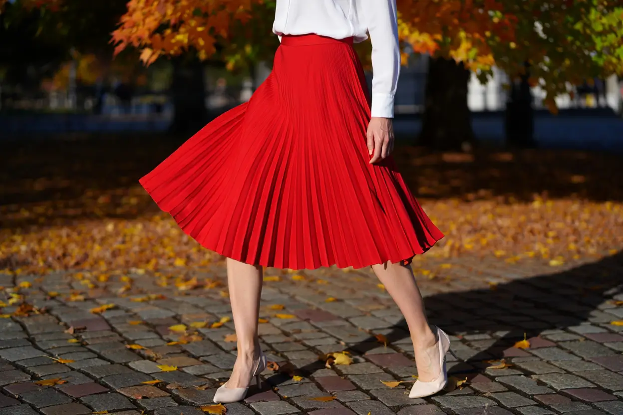 Faldas de colores, la prenda que llevan las expertas de moda porque eleva cualquier look básico a otro nivel