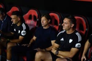 Matías Almeyda y la celebración de Rafa Mir: "Lo que haga cada persona con sus actos, depende de ellos"