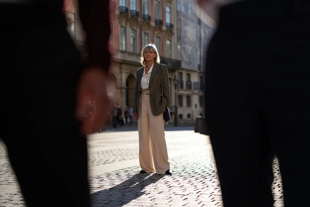 Los pantalones anchos serán lo único que quieras llevar a partir de septiembre si eres mayor de 50