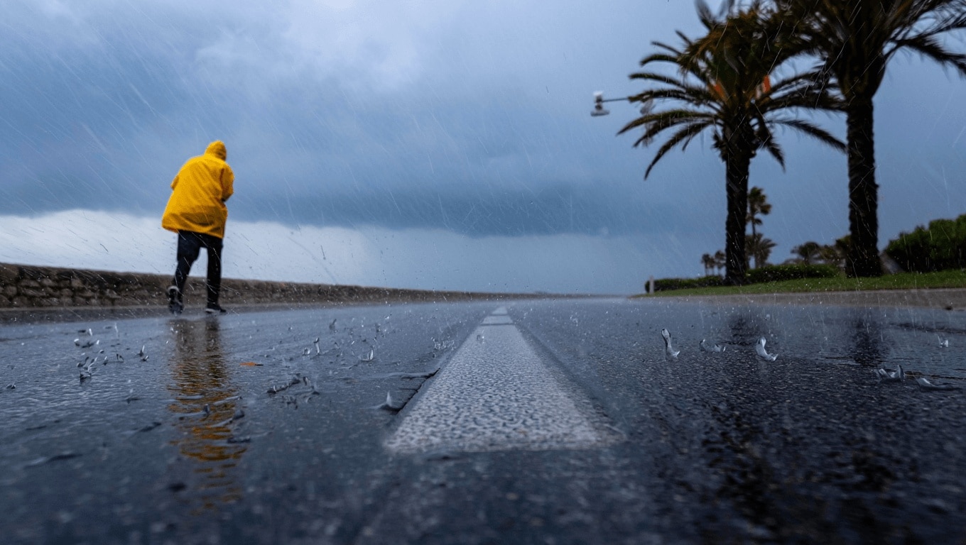 Aemet issues special 'very heavy and persistent' rain in Spain warning due to remnants of hurricane Gabrielle