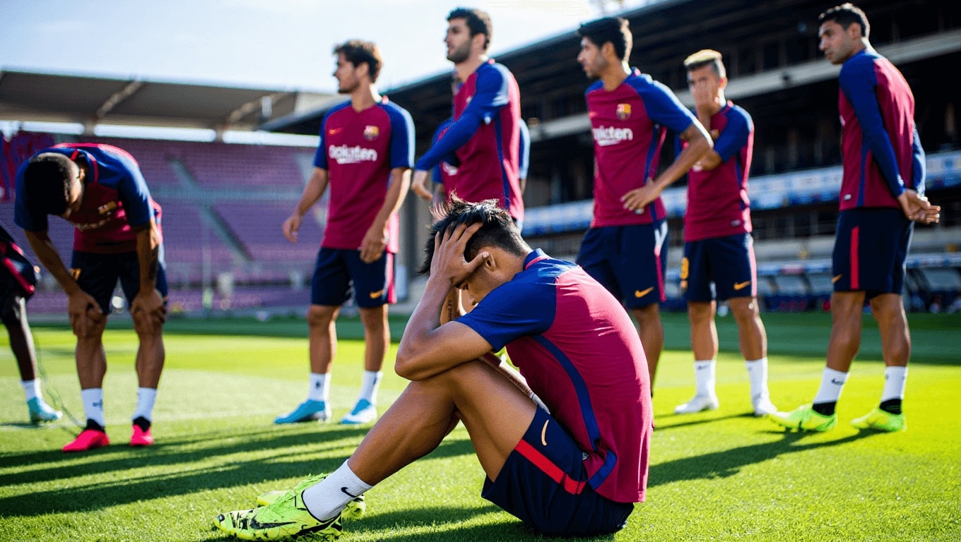 El Barça ha bajado cerca de un 25% su intensidad a la hora de correr