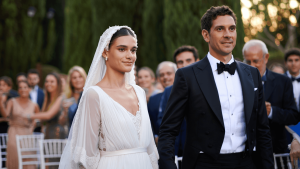 Blanca Llandres deslumbra con un vestido de novia de Nicolás Montenegro en su boda con Alberto Herrera