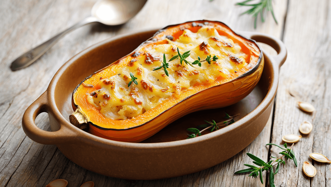 Calabaza gratinada al horno: una receta fácil y con solo cuatro ingredientes