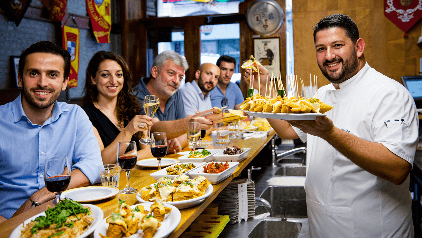 Un certamen de tapas con alma zaragocista: de una garra de león al taco de Moisés