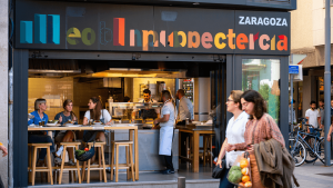 Abre una cadena de comida sana en el paseo de la Independencia de Zaragoza: “La marca tiene que darse a conocer”