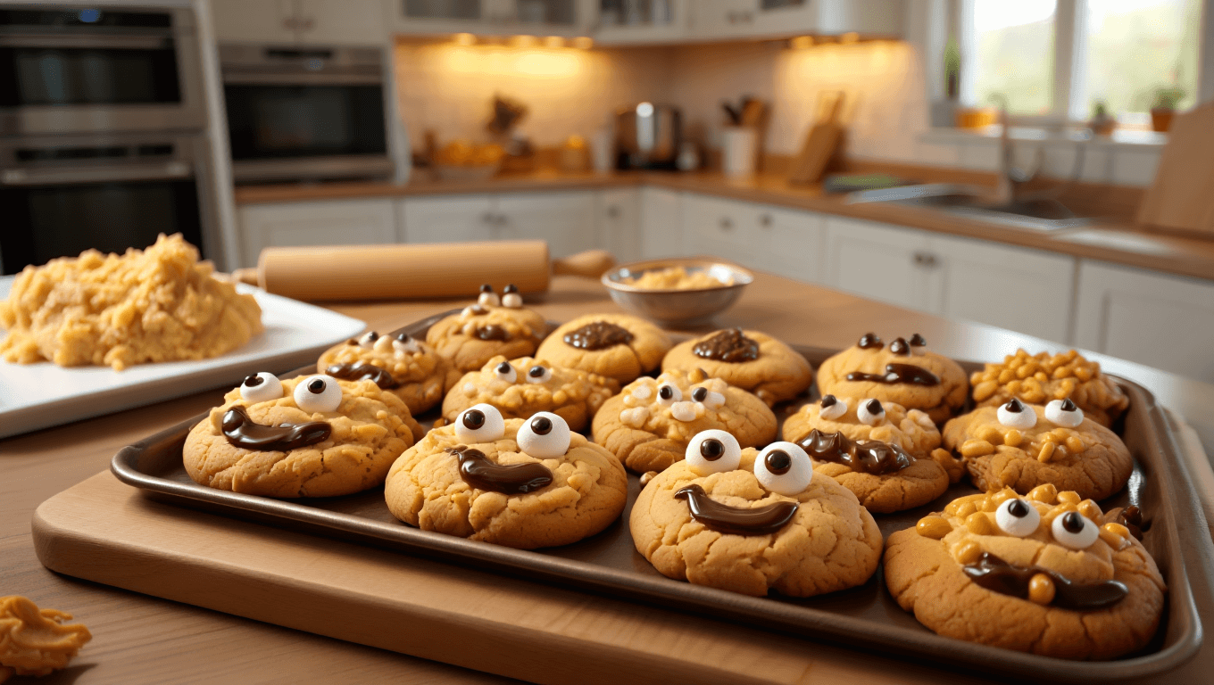 Receta de unas galletas monstruosas para Halloween: cómo hacerlas originales, esponjosas y muy ricas