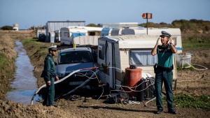 Guardia Civil uncovers illegal mobile home park in area of Spain popular with British residents