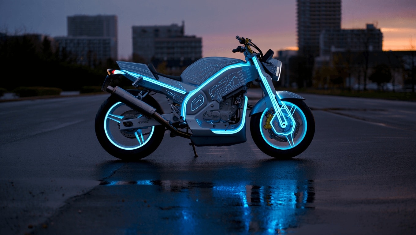 Las motos de ‘TRON: Ares’ cobran vida en el mundo real en este vibrante clip exclusivo de la película