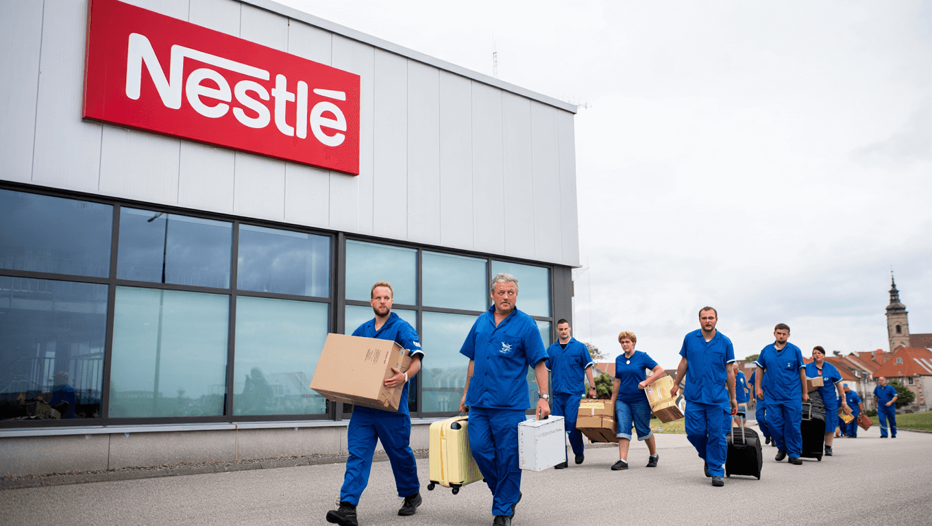Los municipios de España que podrían verse afectados por los despidos globales de Nestlé