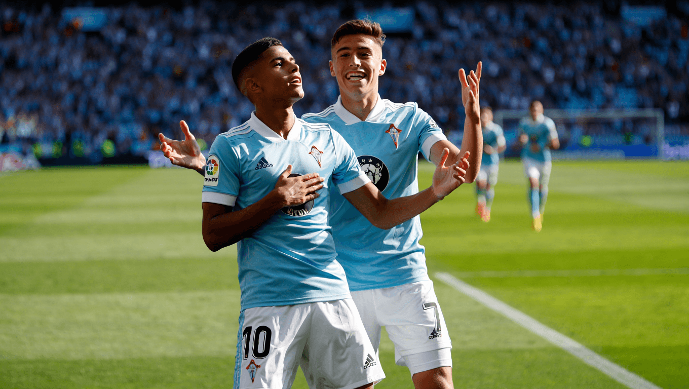 Óscar Marcos y Damián Rodríguez, dos goles para sus padres, dos dedicatorias al cielo