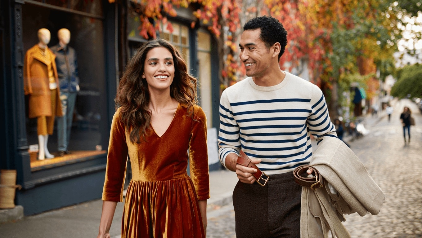 Las novedades de Parfois de la semana: vestidos de pana, faldas midi de punto y camisas de rayas