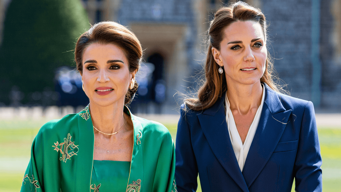El lookazo de Rawja de Jordania que ha hecho sombra a Kate Middleton