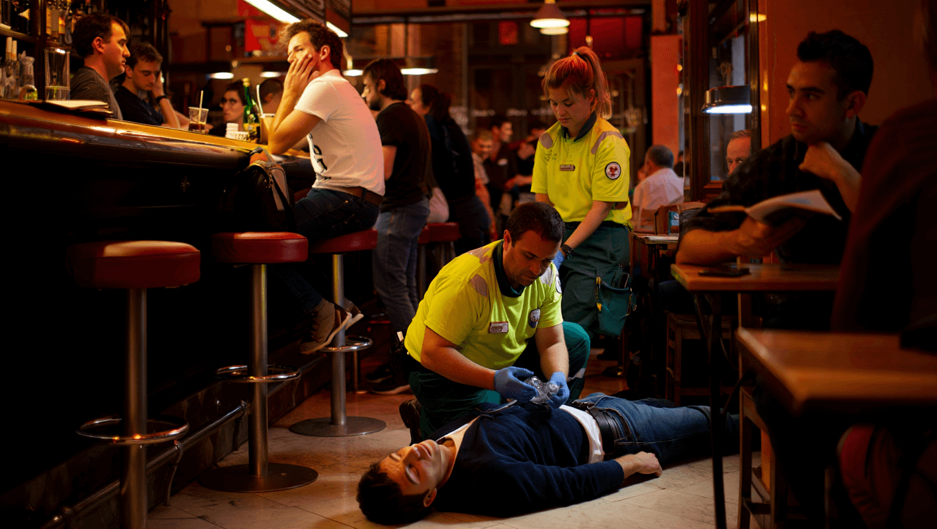Six injured after drinking coffee possibly contaminated with cleaning product at a bar in Spain