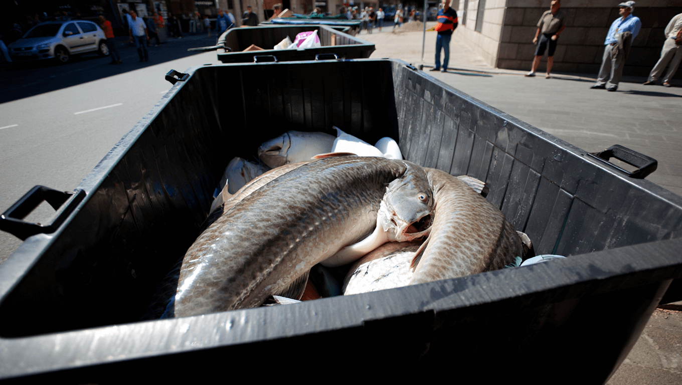 Huge catfish turns up dead in rubbish bin in Spain