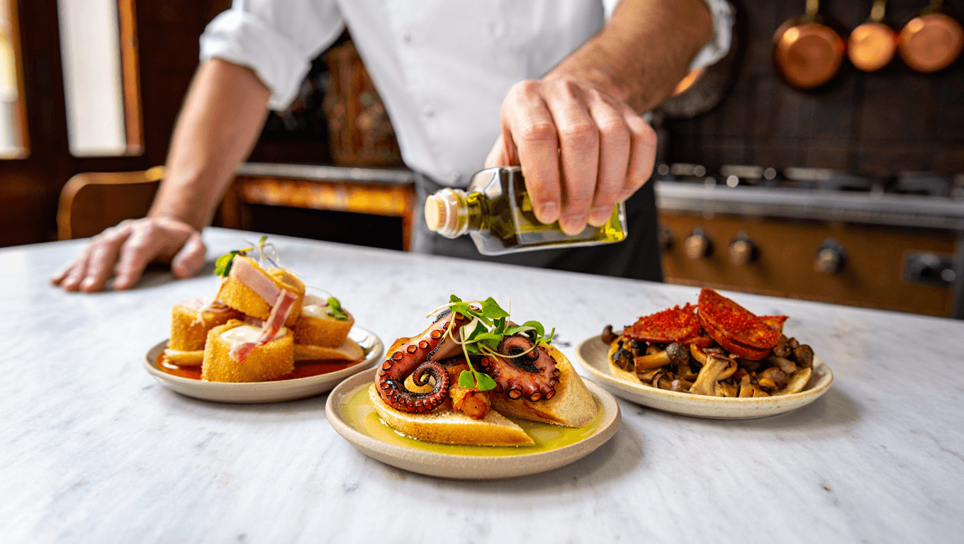 Las tres tapas que defenderán a Aragón en el Concurso Nacional de Tapas de Valladolid