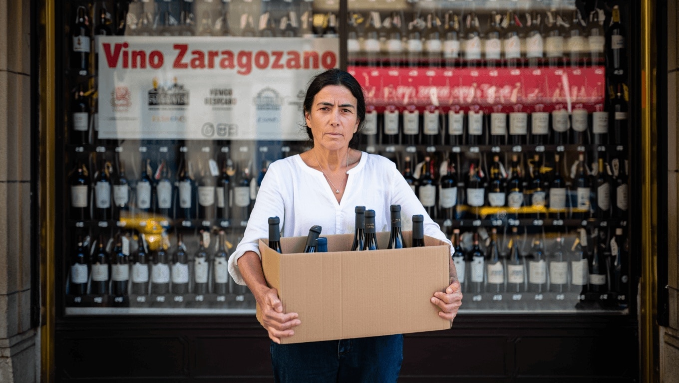 Un zaragozano diseña un vino con alma para luchar contra la metástasis: "Ha habido una persona que ha comprado 125 botellas"