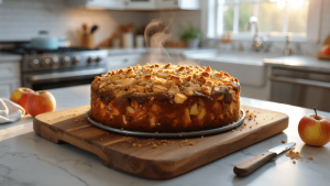 El bizcocho de manzana más sabroso y fácil de hacer en casa