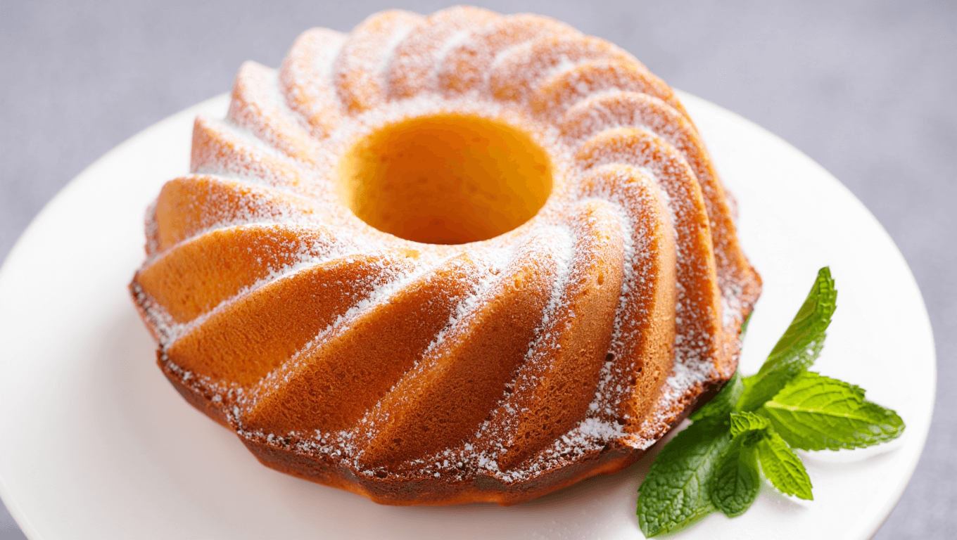 La receta casera más fácil para celebrar el día internacional del bundt cake