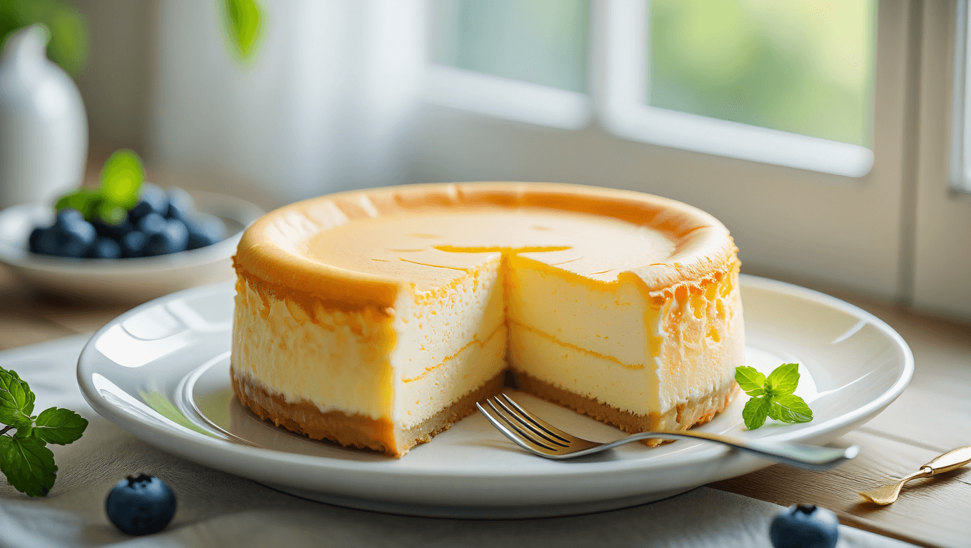 Receta casera del postre más viral: cheesecake japonesa y muy esponjosa