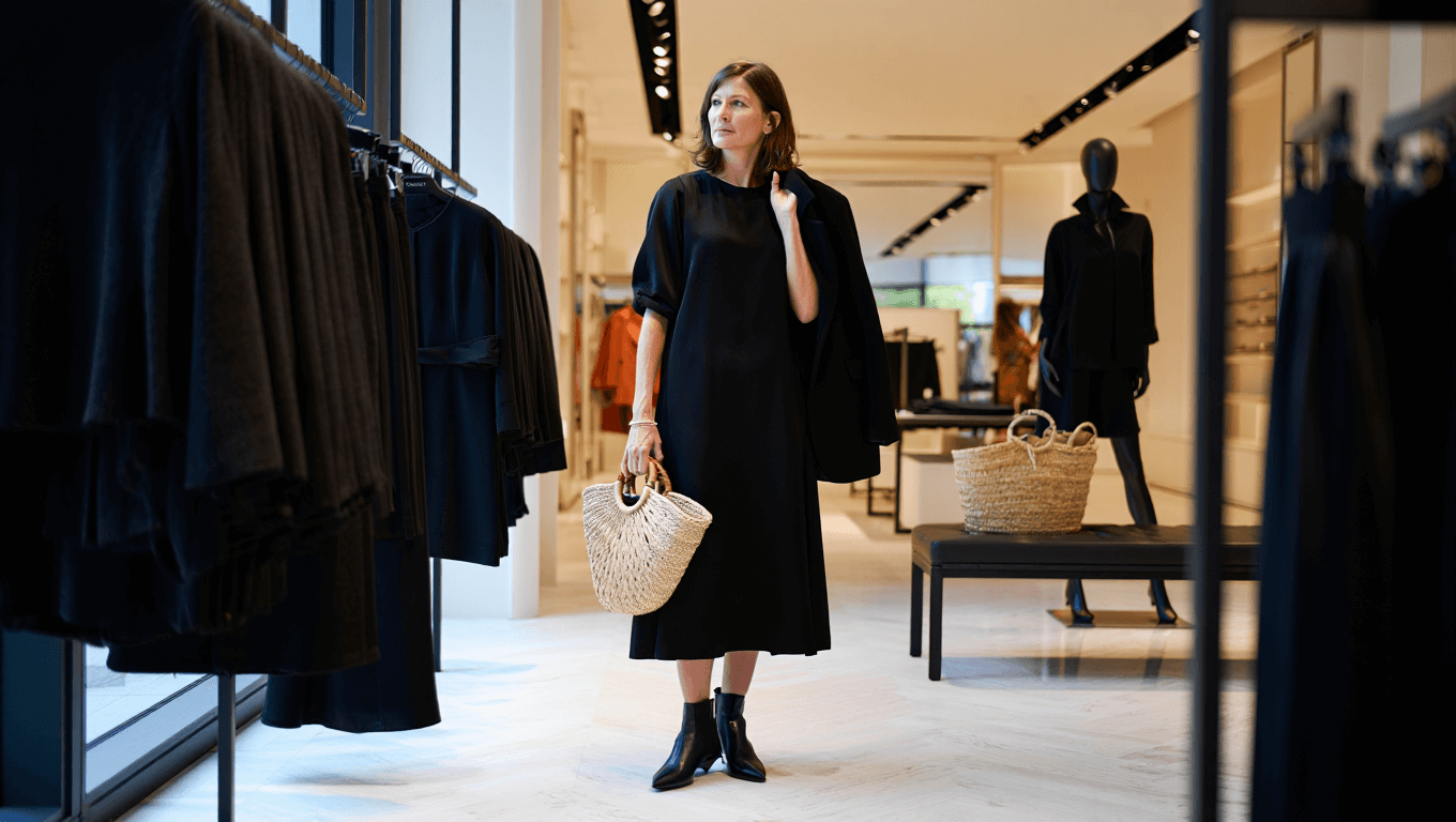 Las compras de Massimo Dutti de la semana: vestidos negros, bolsos trenzados y los primeros abrigos de la temporada