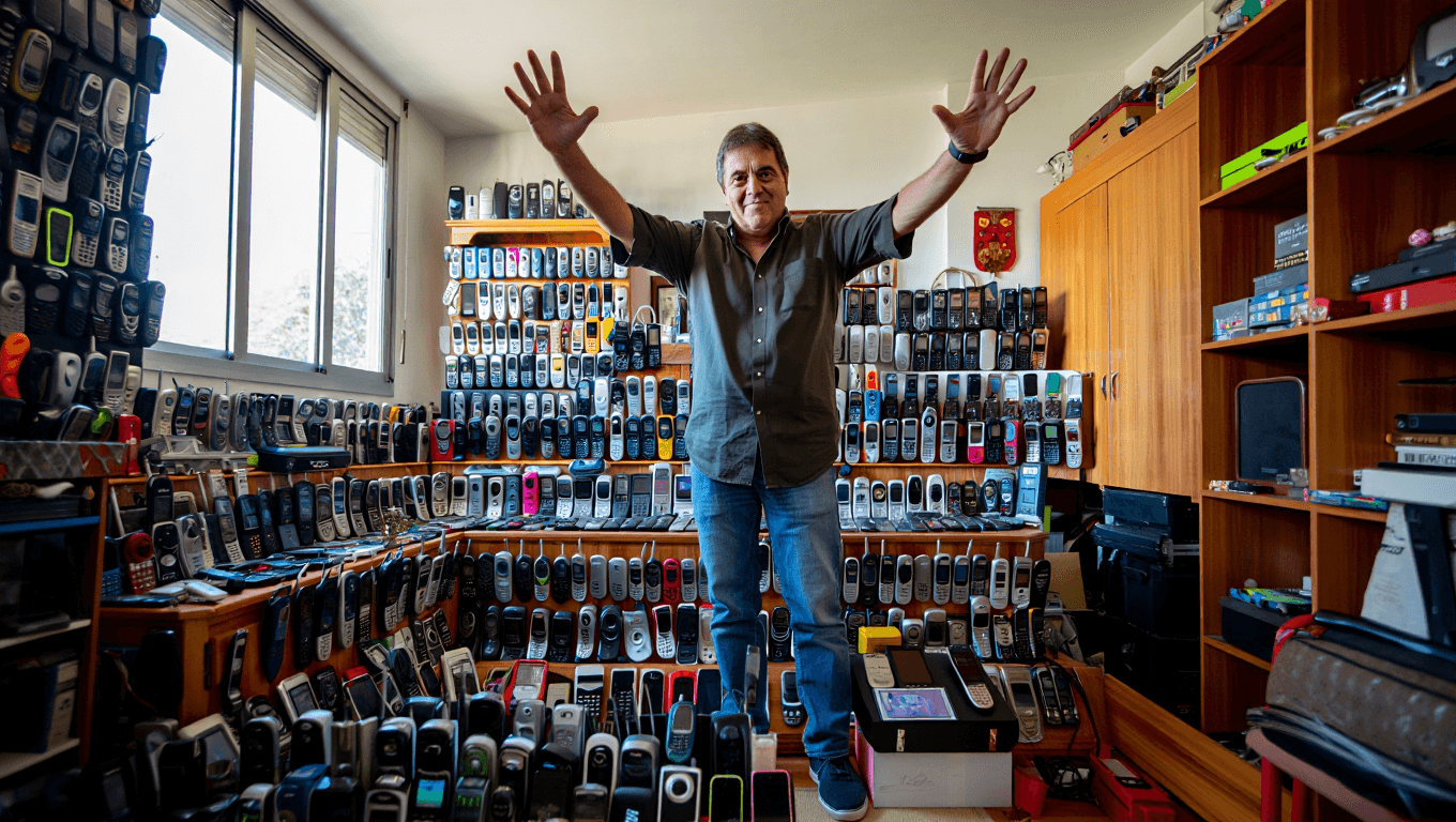 Spain holds Guinness World Record for largest collection of mobile phones