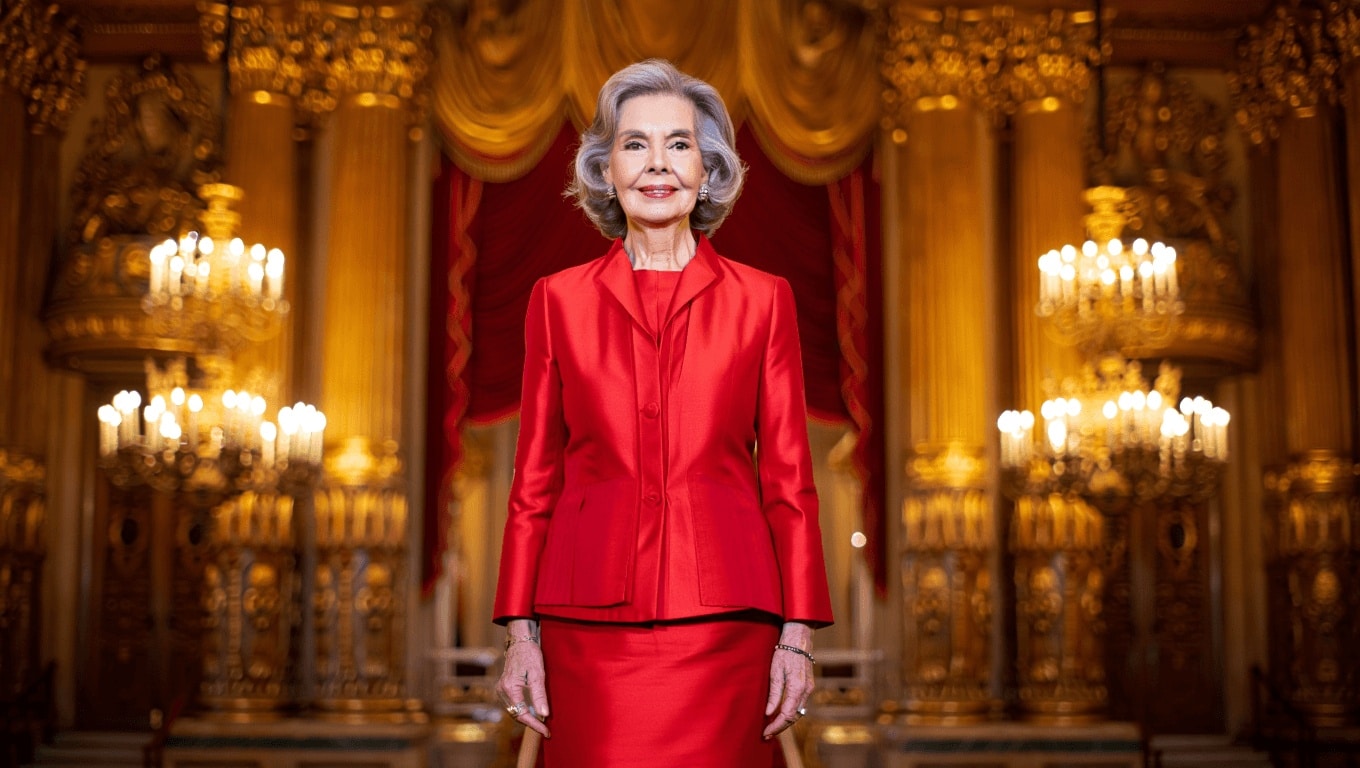 Los dos mejores looks de la reina Sofía en 2025: el traje rojo que lleva mejor que Letizia y su imponente outfit azul que lució en la Ópera de París