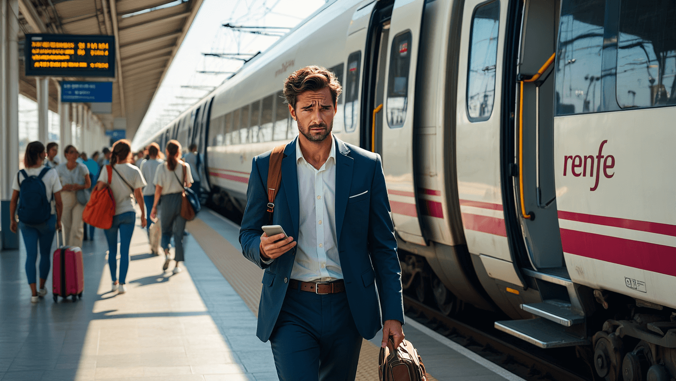 Spanish railway operator Renfe forced to compensate passengers for 15-minute delays on high-speed AVE trains again