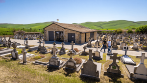 Sad Hill, the cemetery in Spain from The Good, the Bad and the Ugly, is given a new lease of life