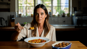 Susanna Griso (56 años), periodista: "Soy mucho de plato de cuchara. De Madrid, destaco el cocido. Y de la cocina catalana, las albóndigas con sepia"