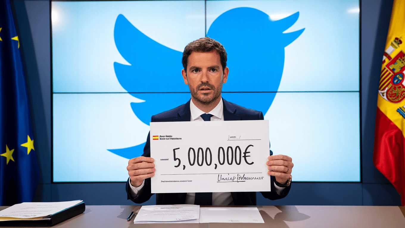 Twitter slapped with five-million-euro fine by regulator in Spain for advertising 'financial scams' without verifying their legality