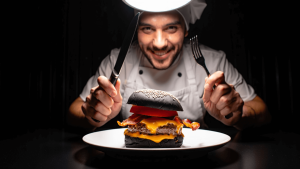 El restaurante de Zaragoza con una hamburguesa de miedo para Halloween: creada por un payaso y edición limitada