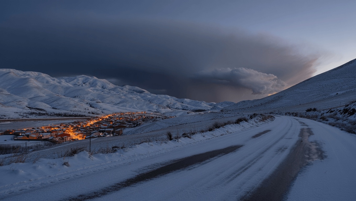 Aemet warns of the weather coming to Spain in the next few hours with snow, rain and freezing cold temperatures in these areas