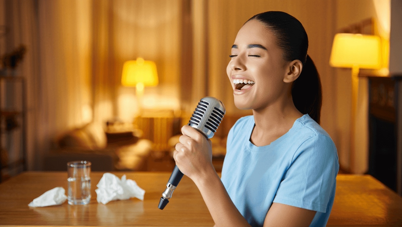 Contra el resfriado, karaoke. Los poderosos beneficios de cantar a pleno pulmón