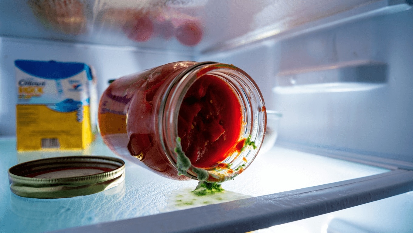 Una científica explica cómo saber si el bote de tomate de la nevera se puede comer o tiene hongos