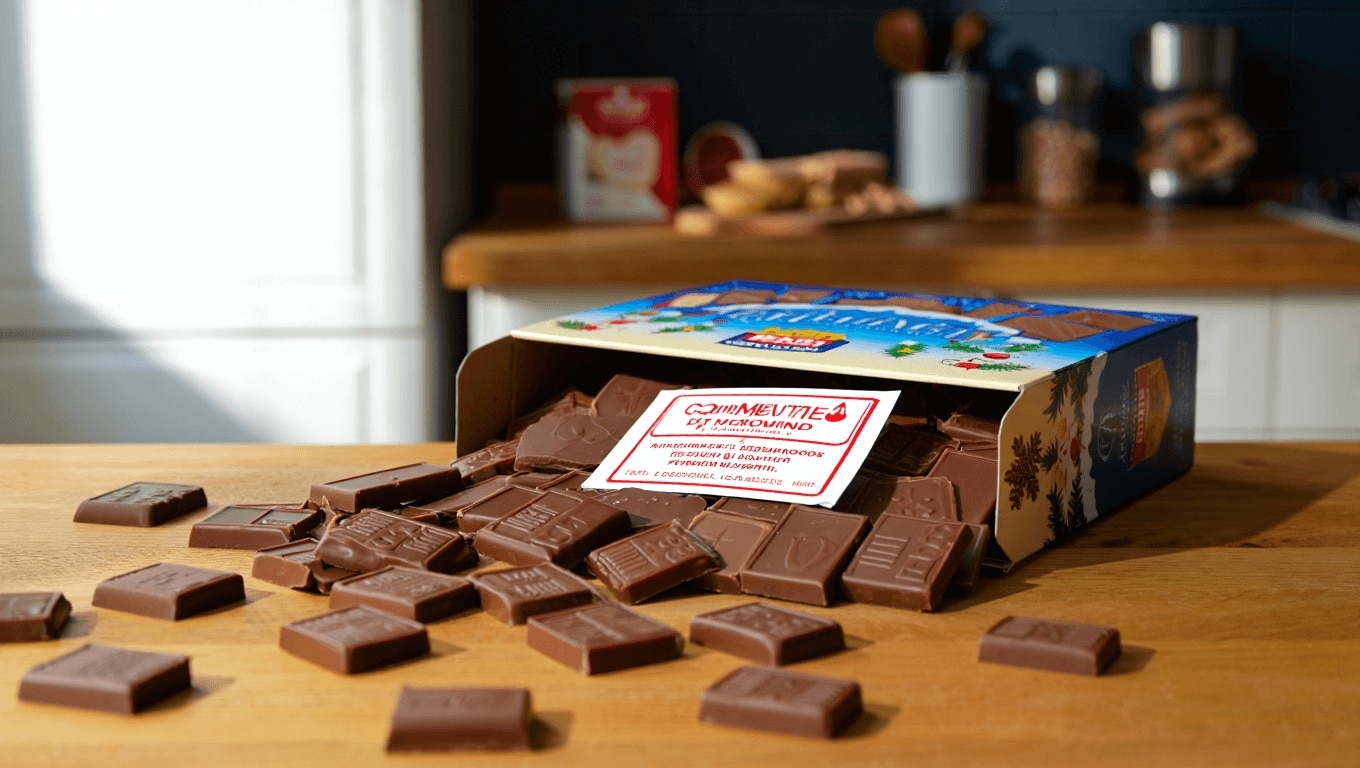 Popular chocolate advent calendar recalled from shops in Spain