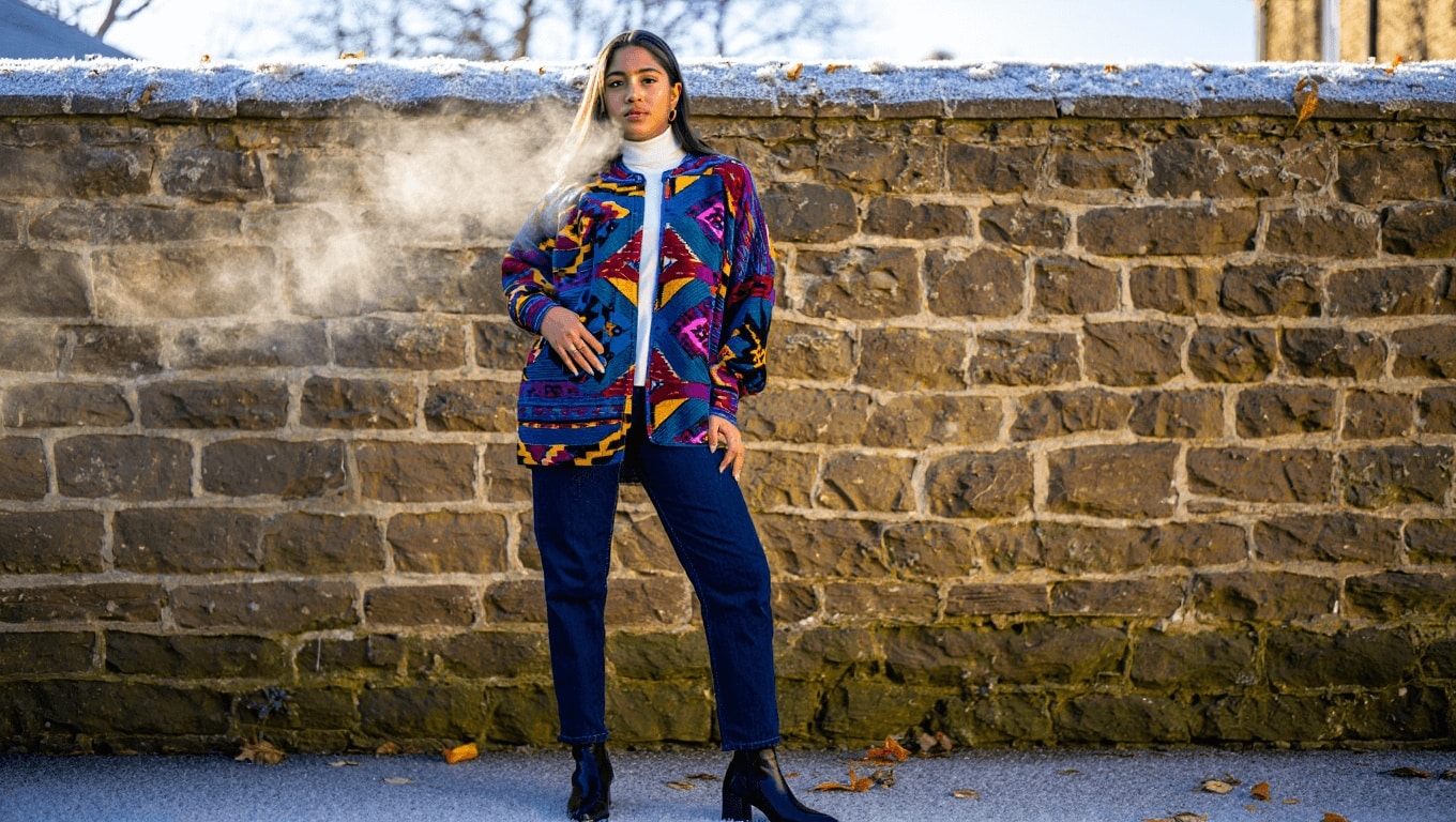 Este es el jersey jacquard que triunfa en Instagram y vas a querer añadir a tu armario inmediatamente