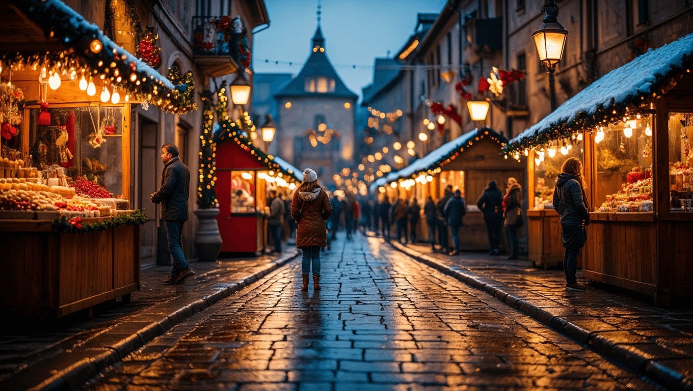 Ni el de la Plaza Mayor ni el de Plaza España, el mejor mercadillo navideño está muy cerca de Madrid, en una ciudad Patrimonio de la Humanidad