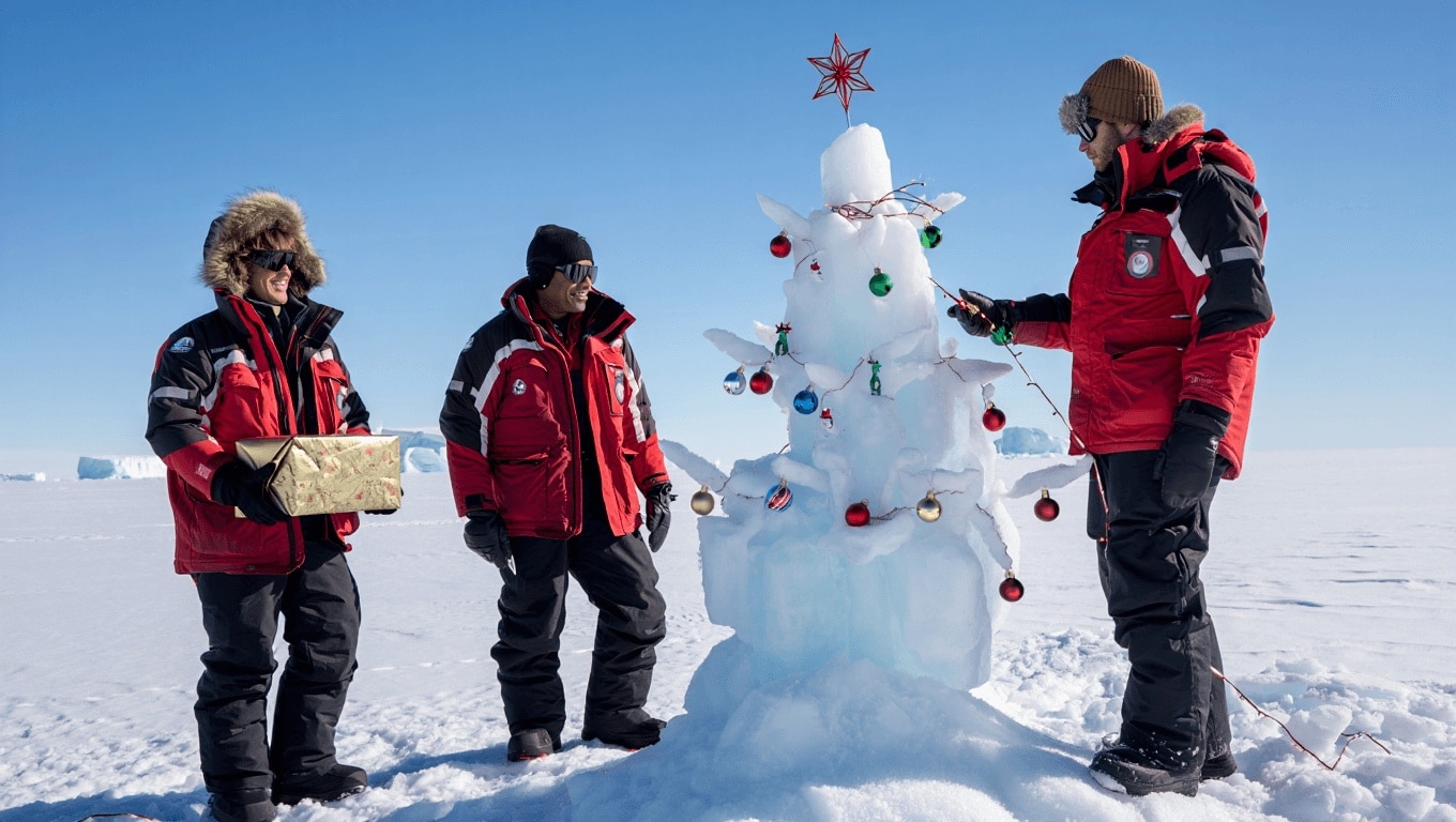 ¿Cómo es pasar las Navidades en el fin del mundo?