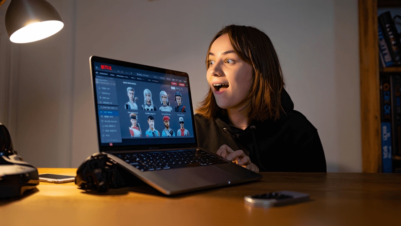 Netflix te dejará crear avatares tipo Fortnite para sus próximos juegos