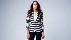 Aquí están las chaquetas de rayas más bonitas de la nueva temporada