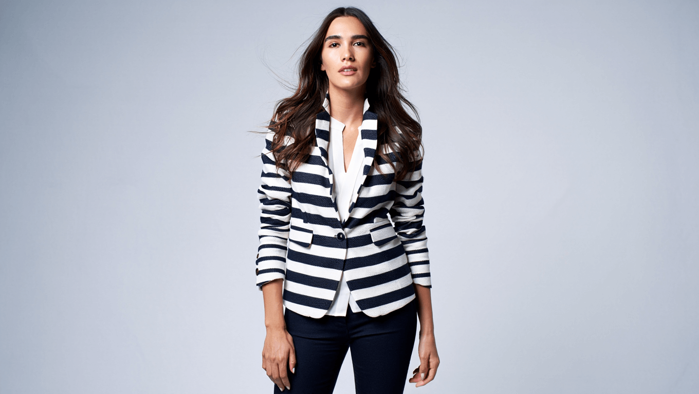 Aquí están las chaquetas de rayas más bonitas de la nueva temporada