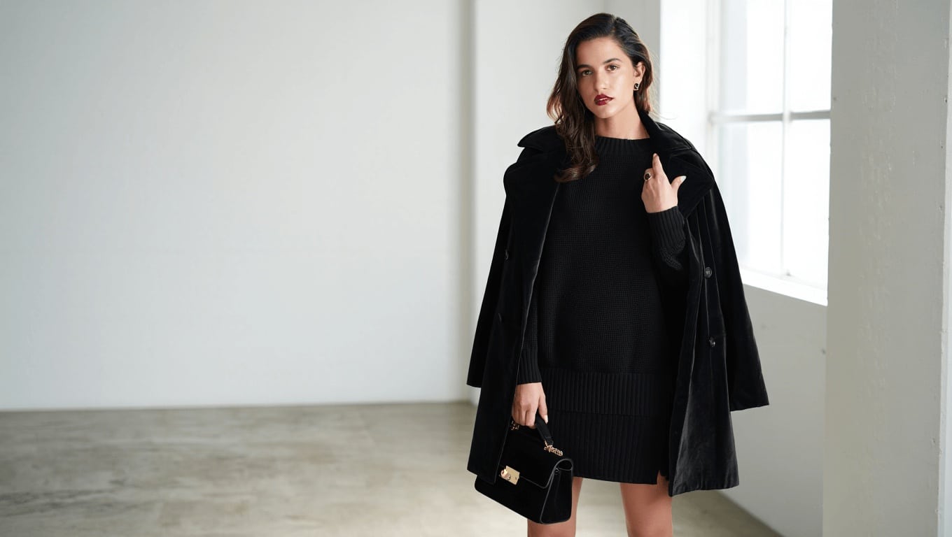 Las novedades de Primark de la semana: abrigos, vestidos de punto y bolsos negros de terciopelo