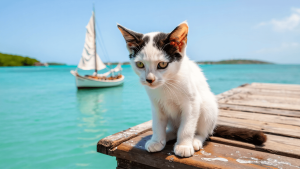 Soledad: the 'man overboard' cat that found her way home to the Canary Islands