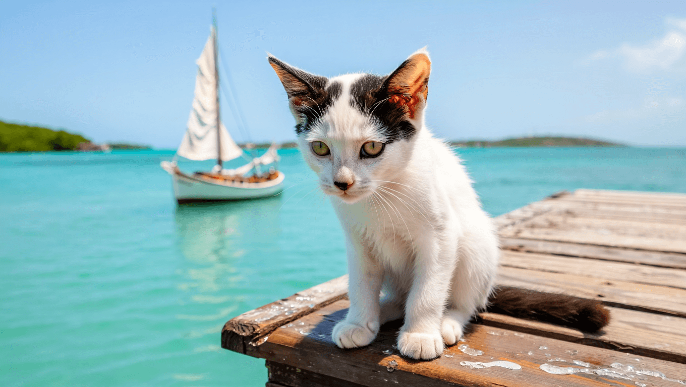 Soledad: the 'man overboard' cat that found her way home to the Canary Islands