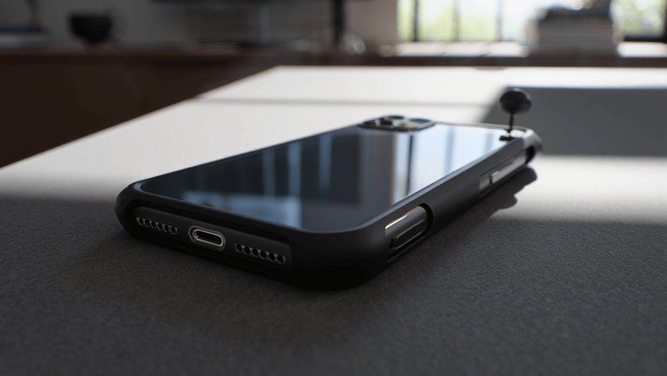 Apple imagina un iPhone con funda capaz de conectarse al espacio
