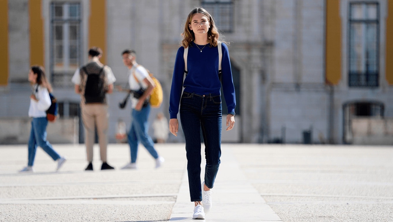 Qué se pone la infanta Sofía cuando quiere ser una más: sus looks de universitaria portuguesa