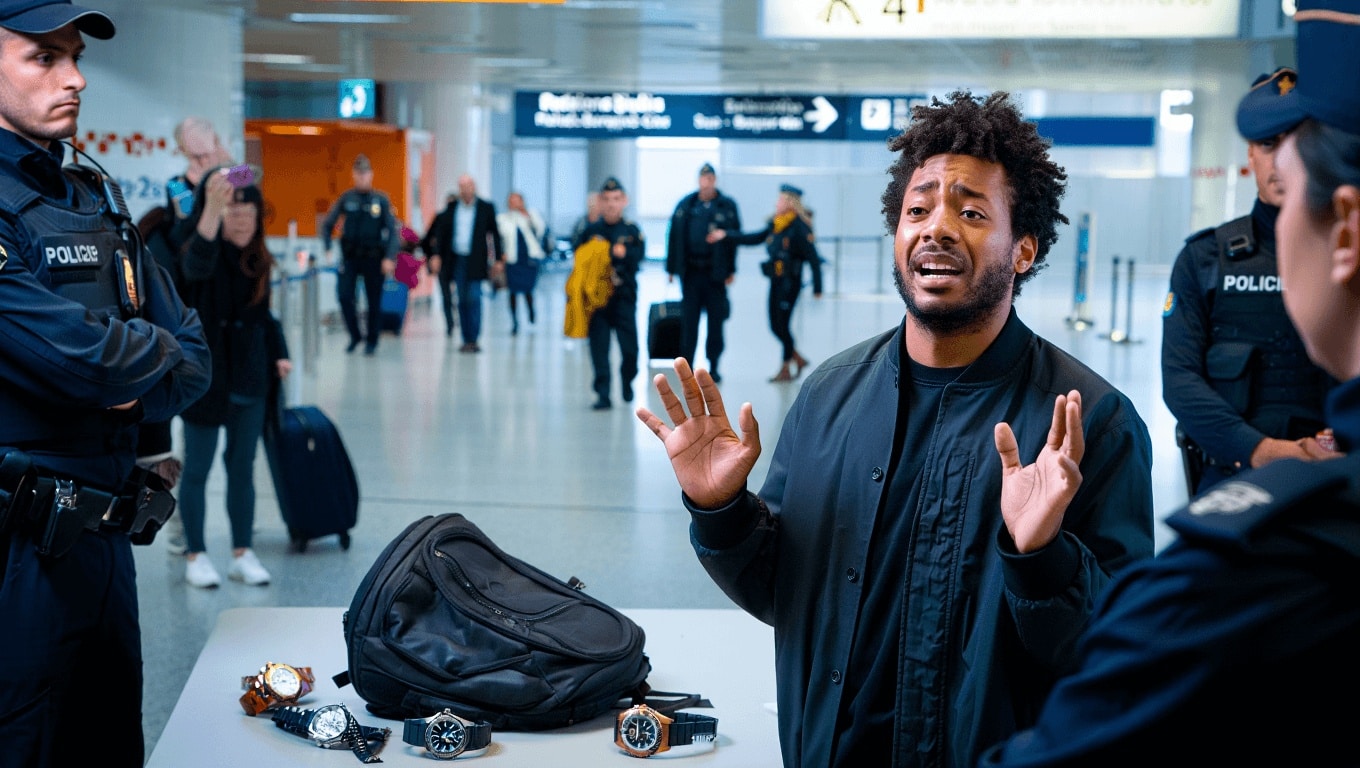 Reggaeton star Zion robbed of 2.5m euro backpack and luxury watches at Madrid airport