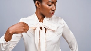 Blusas con lazada: el truco de estilo de las más elegantes para vestir siempre impecable
