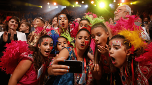 La chirigota ''Sshhhhh!!!' gana el Carnaval de Cádiz con sus bromas sobre la adicción a los móviles de los adolescentes
